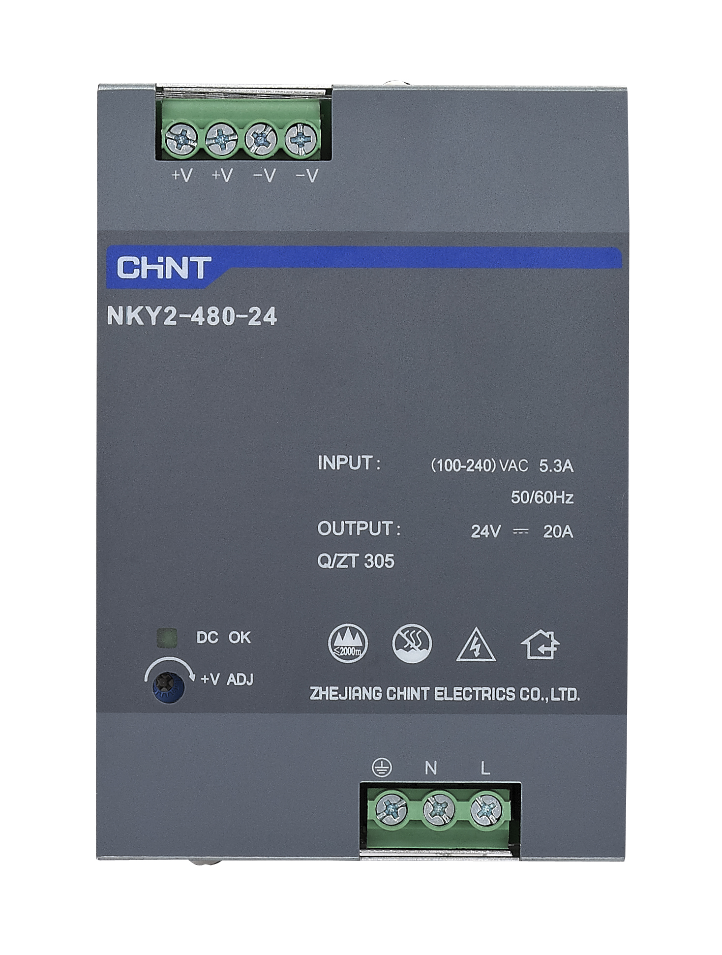 NKY2-480-24 Switching Power Supply-Front